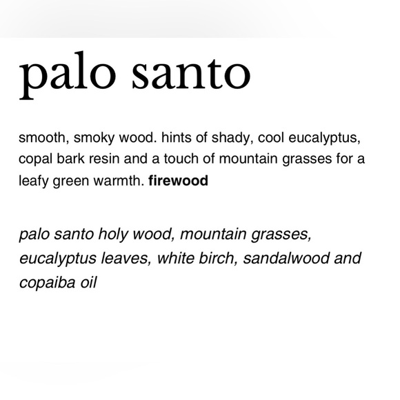 NWT Palo Santo Nourishing Hair Wash. Draws in softness. Leaves scalp healthy. - Picture 5 of 5